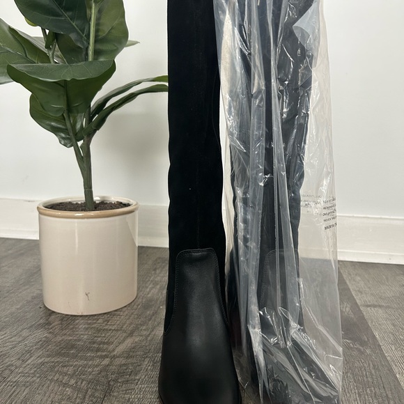 Splendid Black Heeled Boots Size 7 NEW - Picture 4 of 15